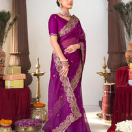 designer festive saree