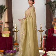 designer festive wear saree 