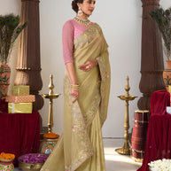 lightweight party saree