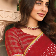 silk blouse saree