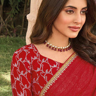 semi silk saree