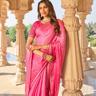 Lightweight chiffon saree for daily wear