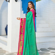  lightweight chiffon daily wear saree