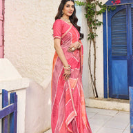  trendy festive chiffon saree