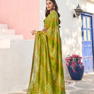 lightweight elegant saree 