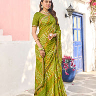 designer festive silk saree 