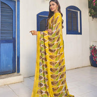 trendy modern designer saree 