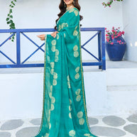  modern printed saree
