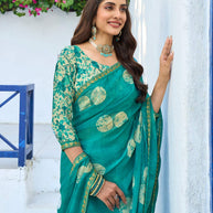 elegant party wear saree
