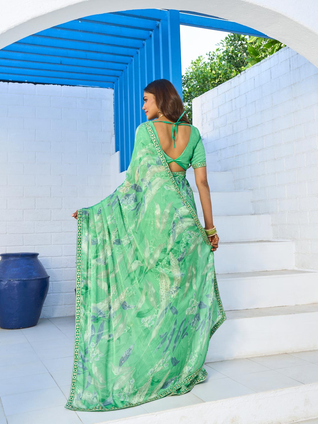  premium wedding wear saree 