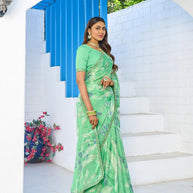  embroidered designer festive saree