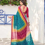 buy bandhani saree online