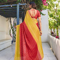 buy silk bandhani saree online