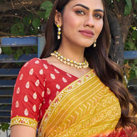  traditional ethnic silk designer saree