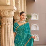 wedding party wear saree
