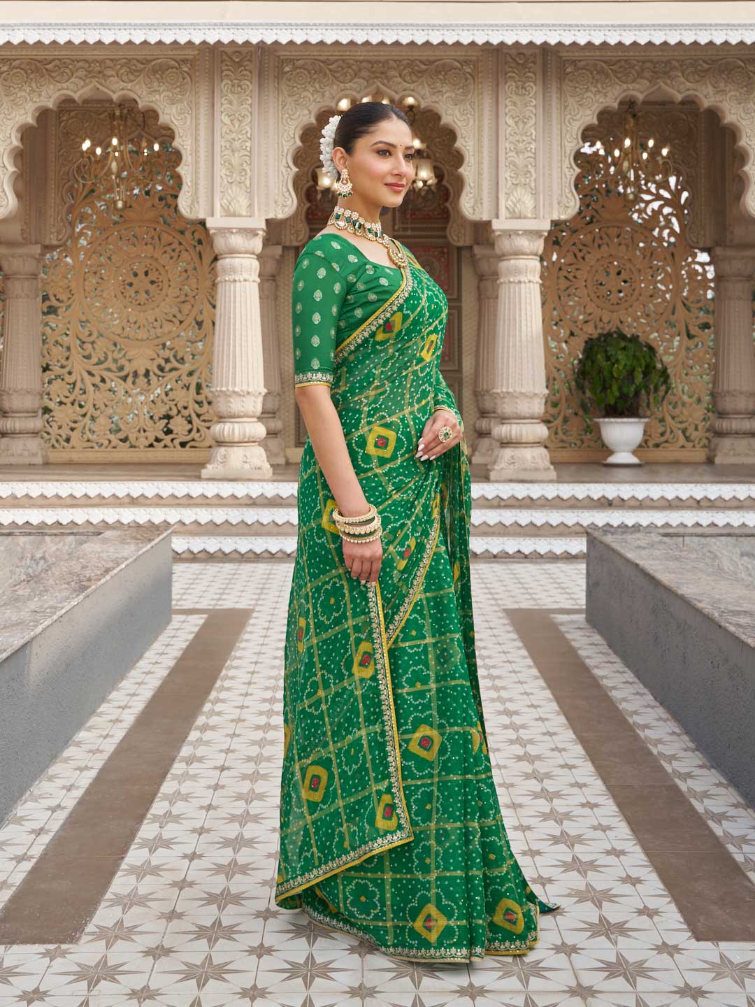 Light weight daily wear saree