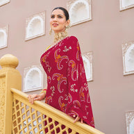 Party wear ethnic saree