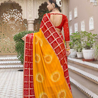 Ethnic party wear saree