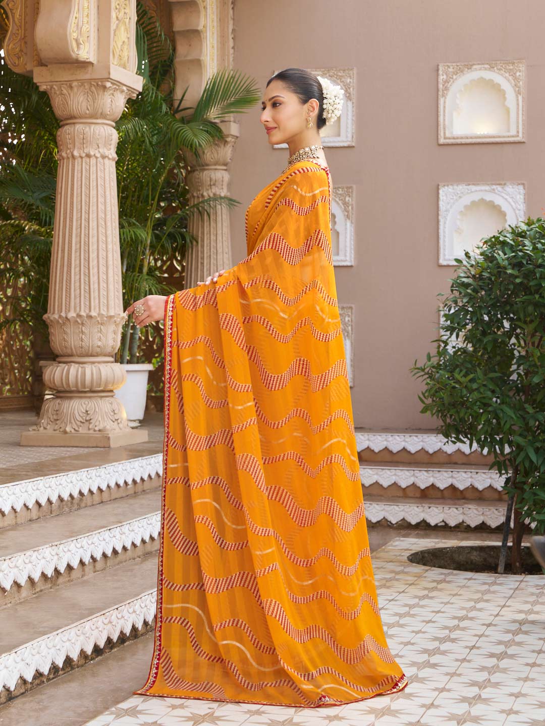 Light weight daily wear saree