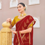 Elegant ethnic wear saree