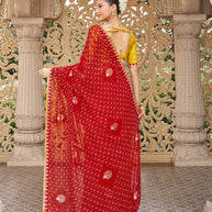 Light weight georgette saree