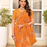 lightweight party wear saree