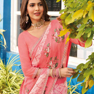 floral designer saree