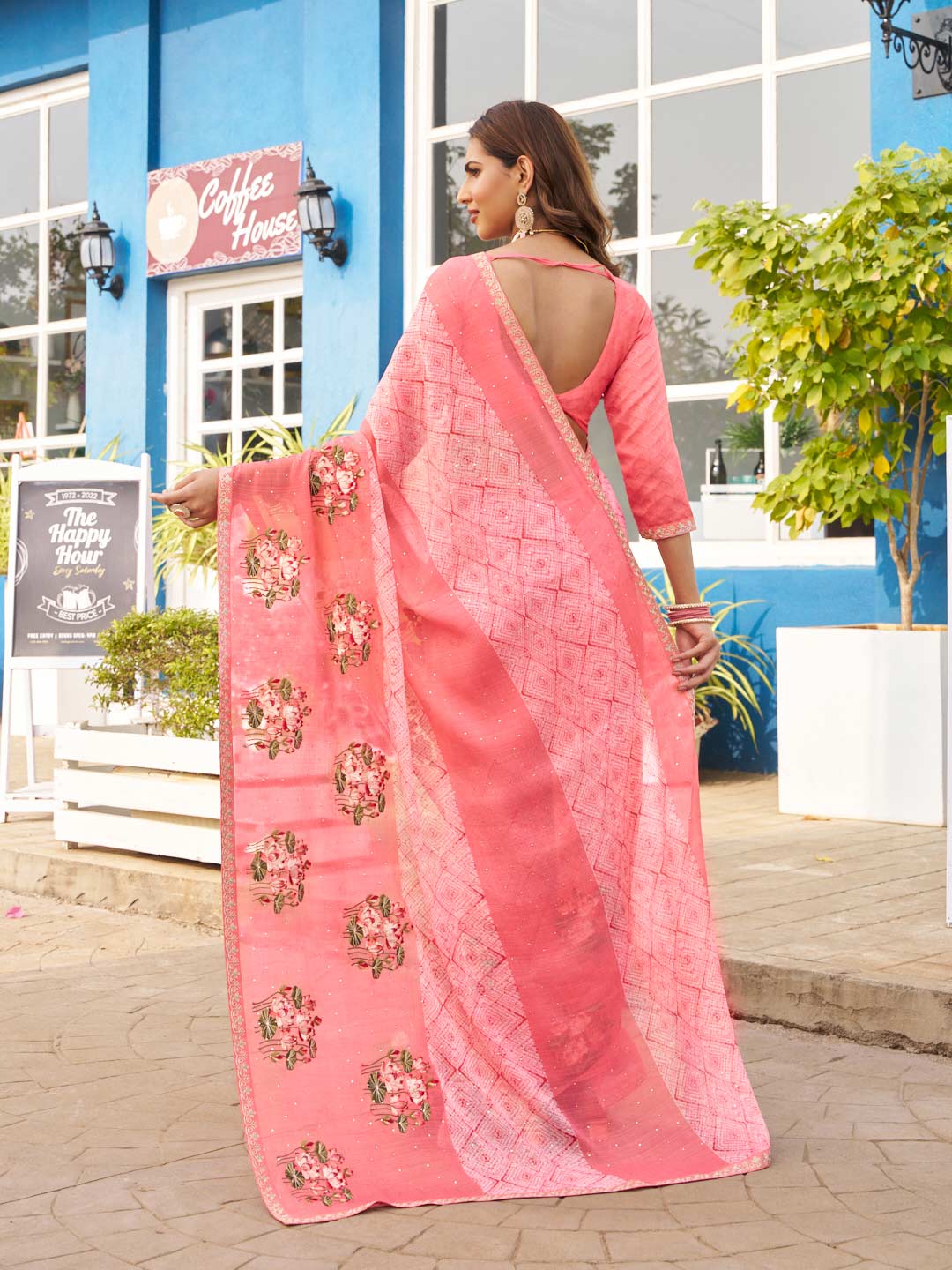  elegant festive wear saree