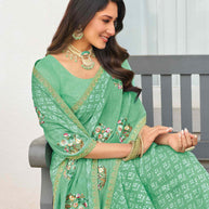 party wear chiffon saree