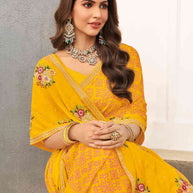 lightweight festive saree 