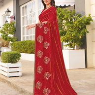 festive ethnic saree