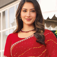 lightweight party wear saree 