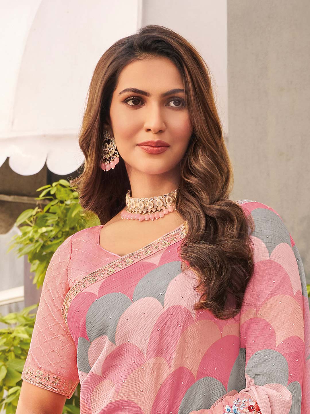  fancy festive saree 