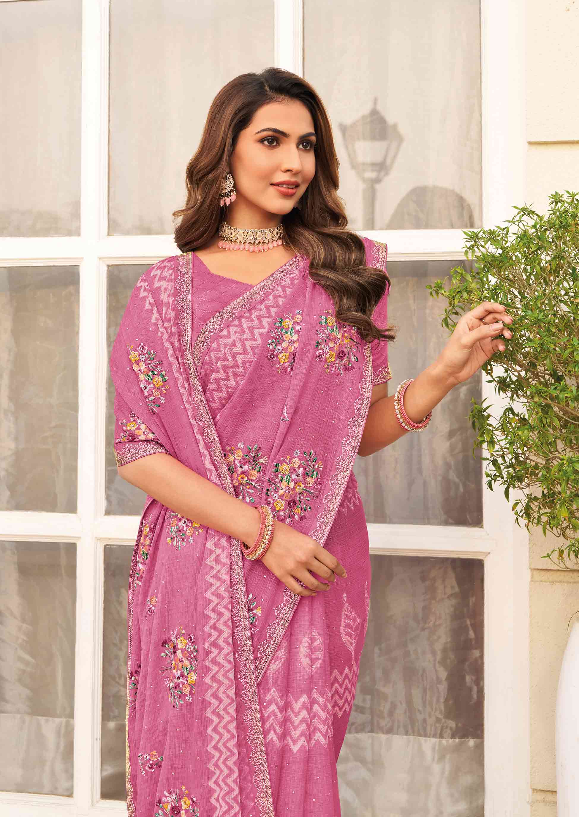  party wear saree 