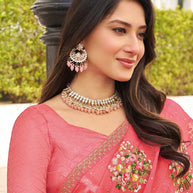  designer chiffon saree