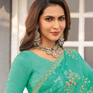 party wear saree