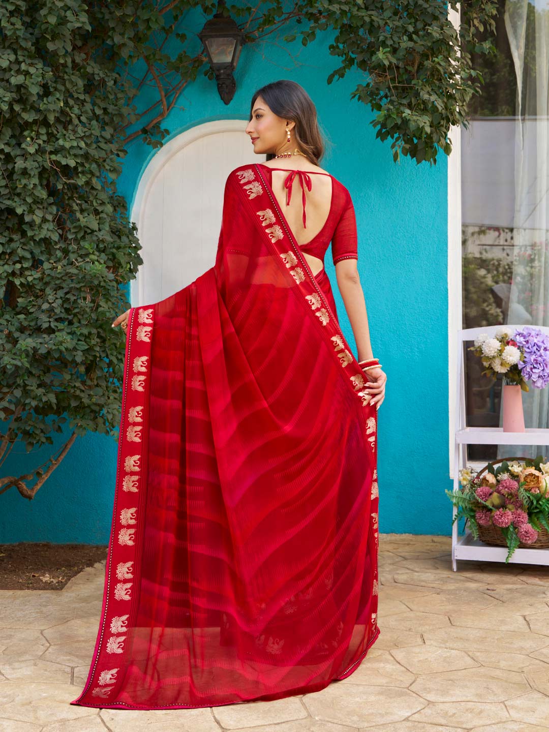  light weight ethnic saree