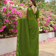 elegant party wear saree