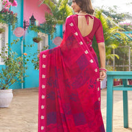 fancy party wear saree 