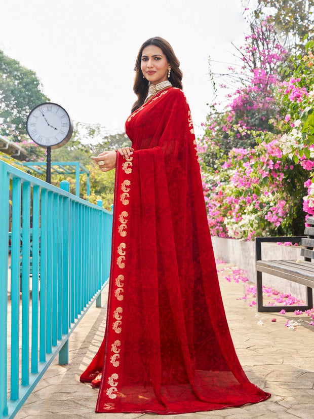 festive designer saree 