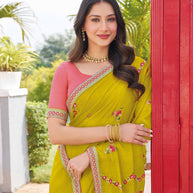  stylish party wear saree 
