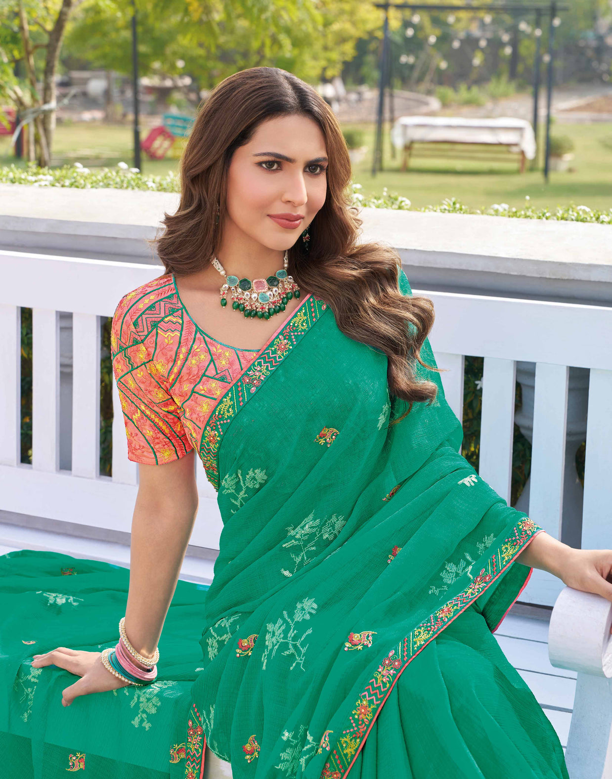  buy chiffon saree online