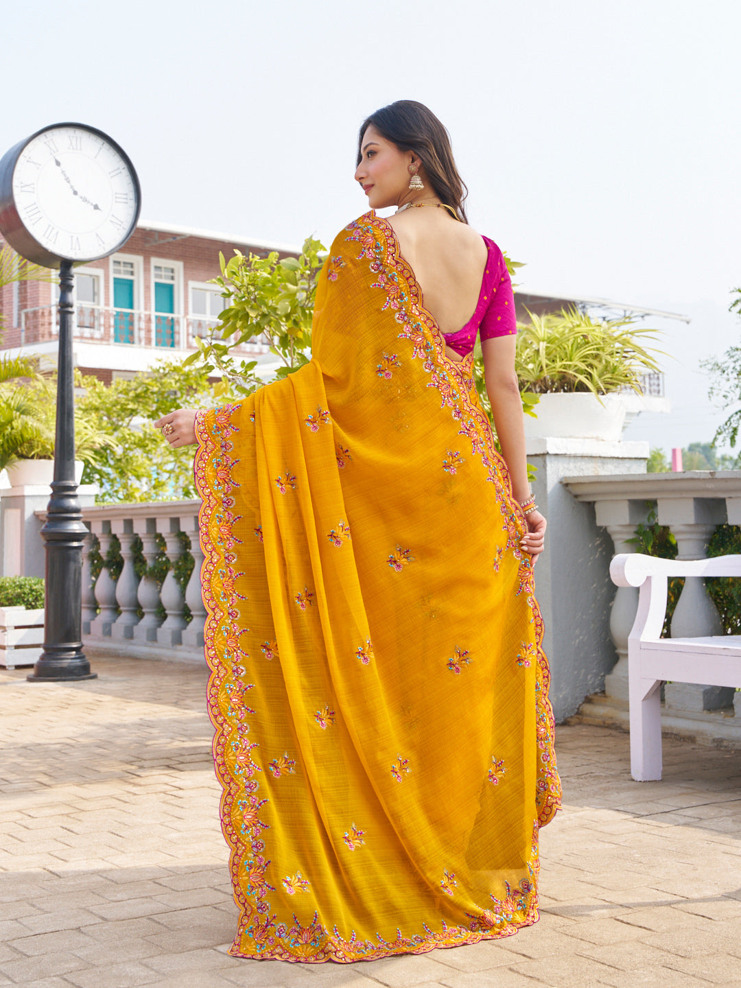  buy chiffon saree online