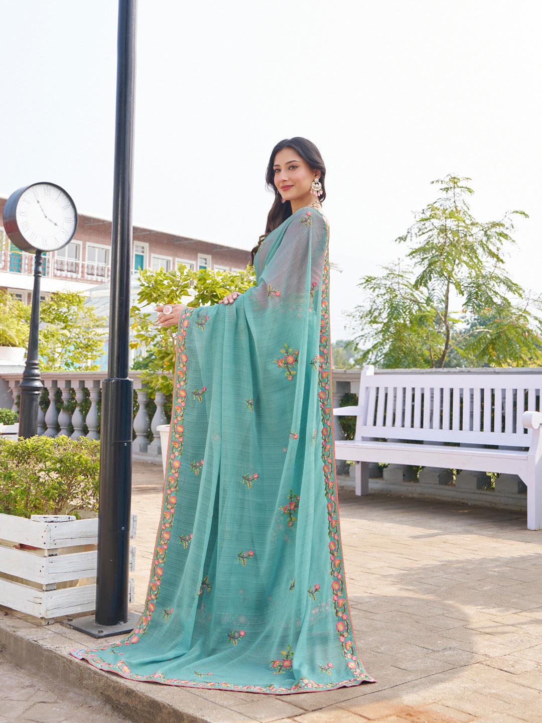 festive party wear saree 