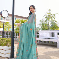 festive party wear saree 