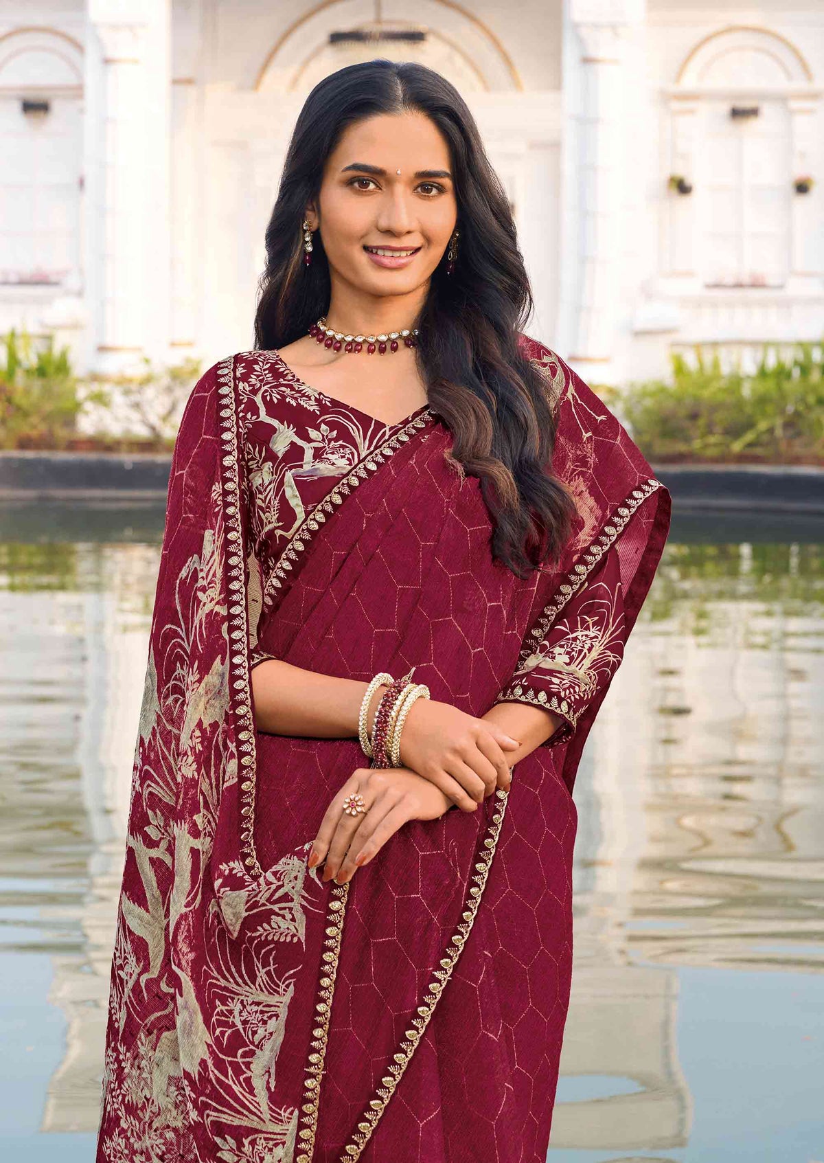 buy chiffon saree online