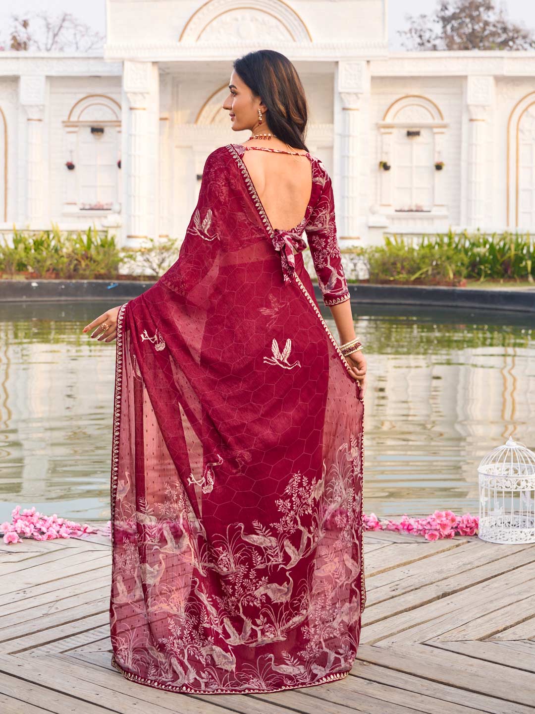 buy chiffon saree online