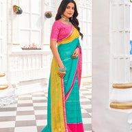 festive bandhani designer saree