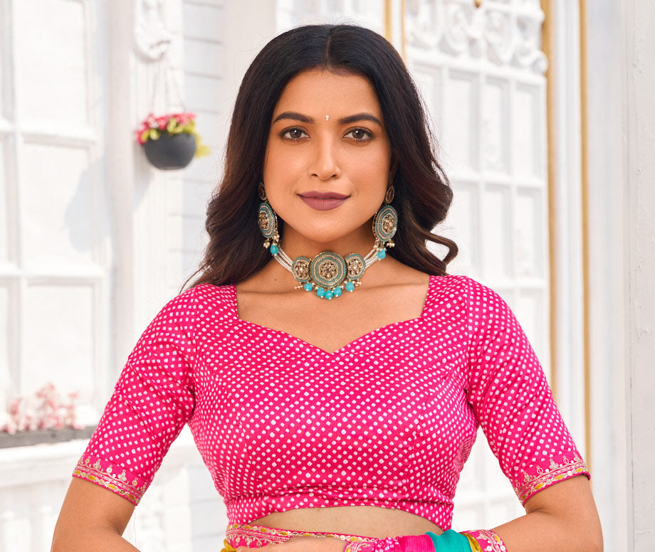 buy bandhani saree online
