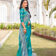 festive wear silk saree